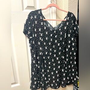 Torrid sz2 bunny blouse